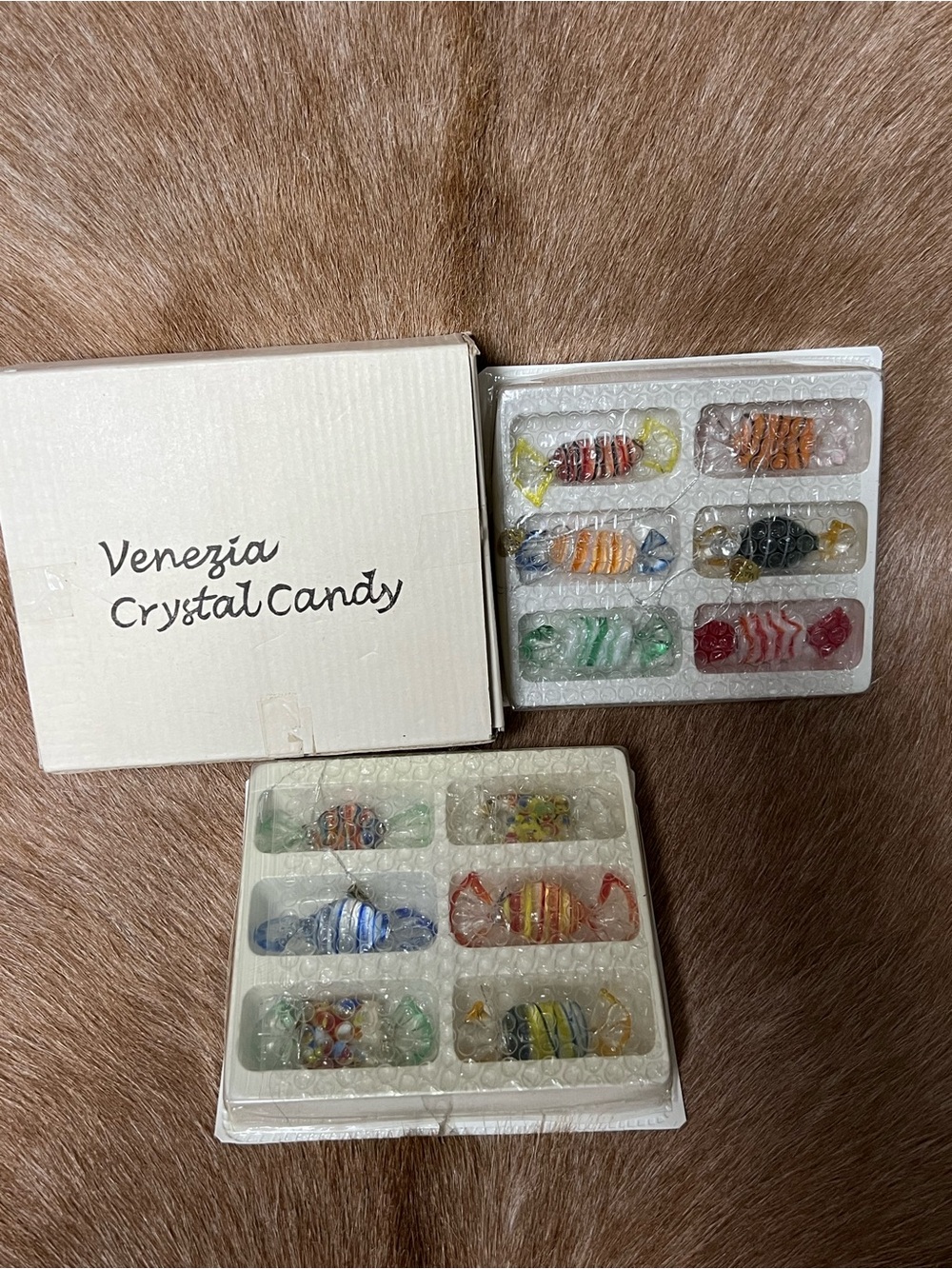 Vintage Venezia Boxed Crystal Candy Set of 12